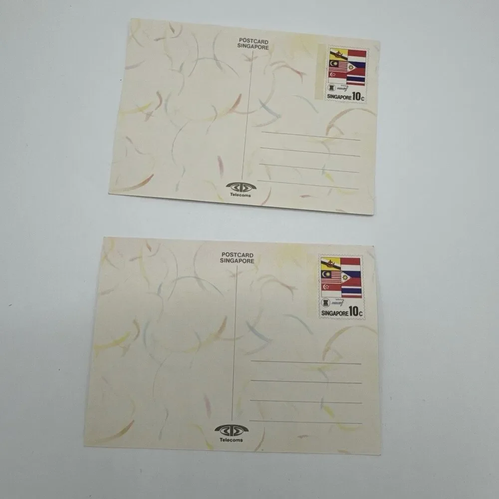 Postcards 1986 Singapore National & ASEAN Stamp‎ Exhibition Commemorative Card